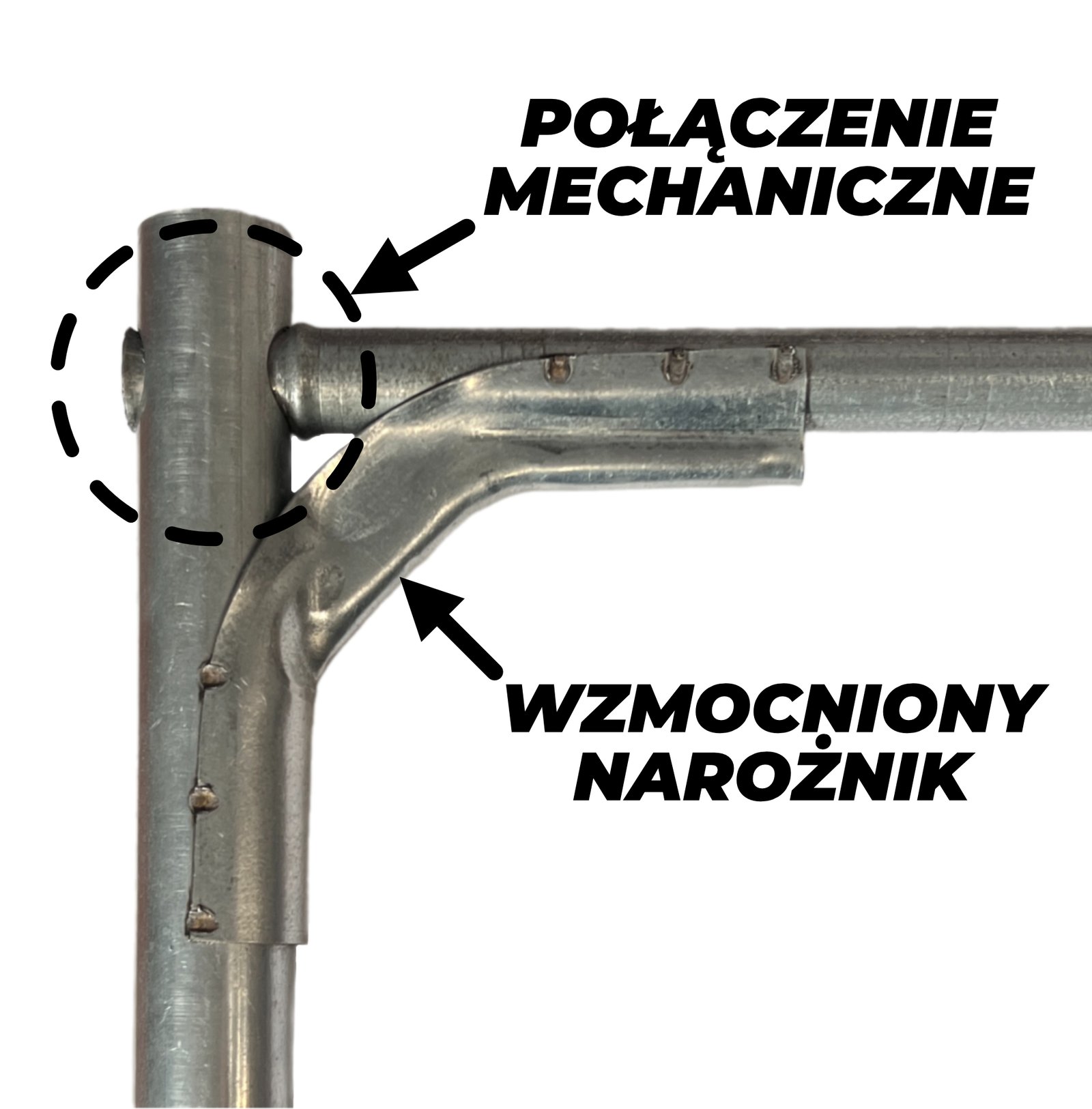 Producent tymczasowych ogrodzeń budowlanych z unikalnymi łączeniami mechanicznymi ramy.